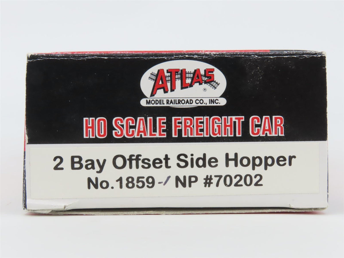 HO Scale Atlas 1859 NP Northern Pacific 2-Bay Open Hopper #70202