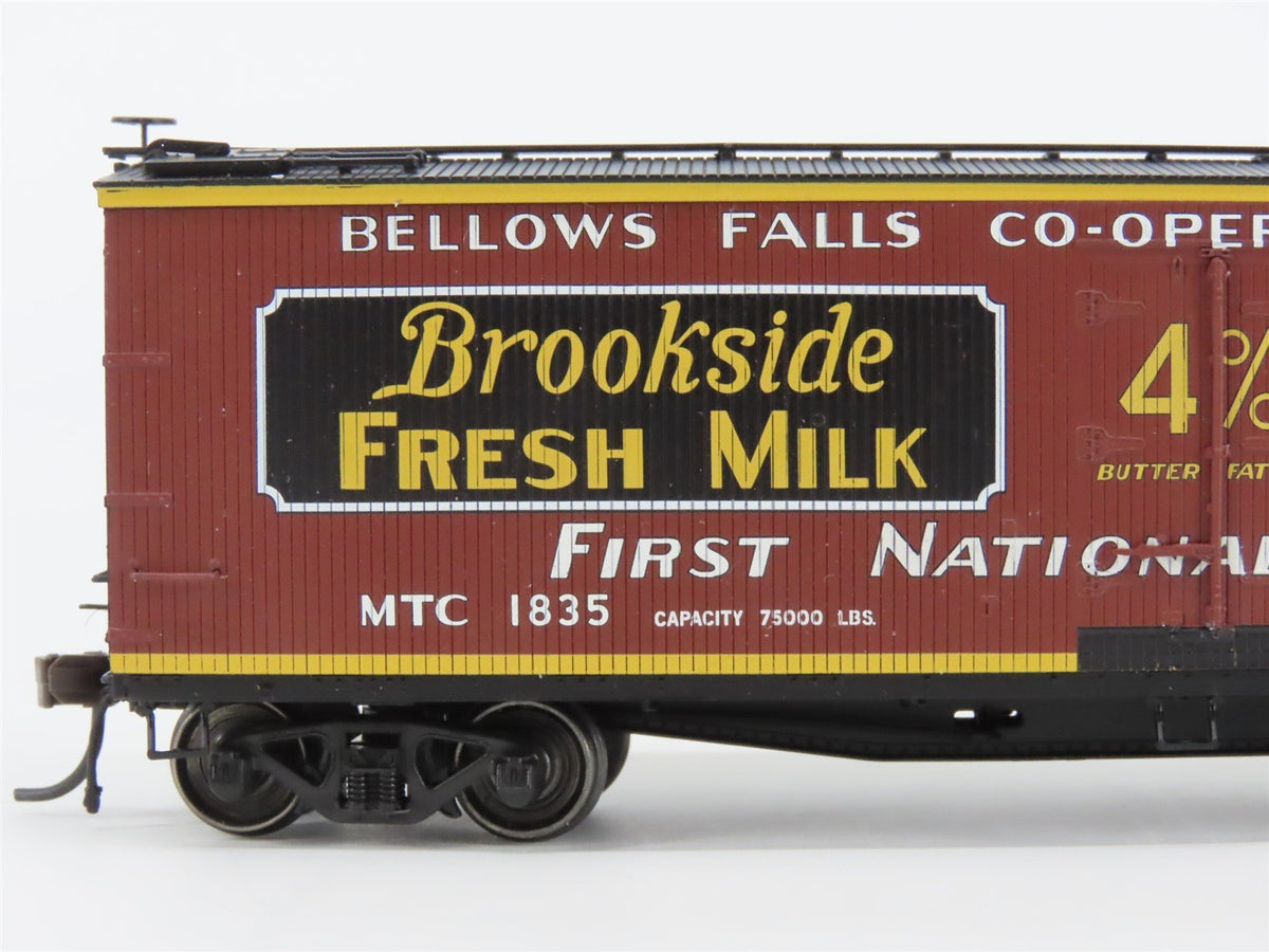 HO Scale Atlas Master Line 20002008 MTC Brookside Creamery 40&#39; Wood Reefer #1835
