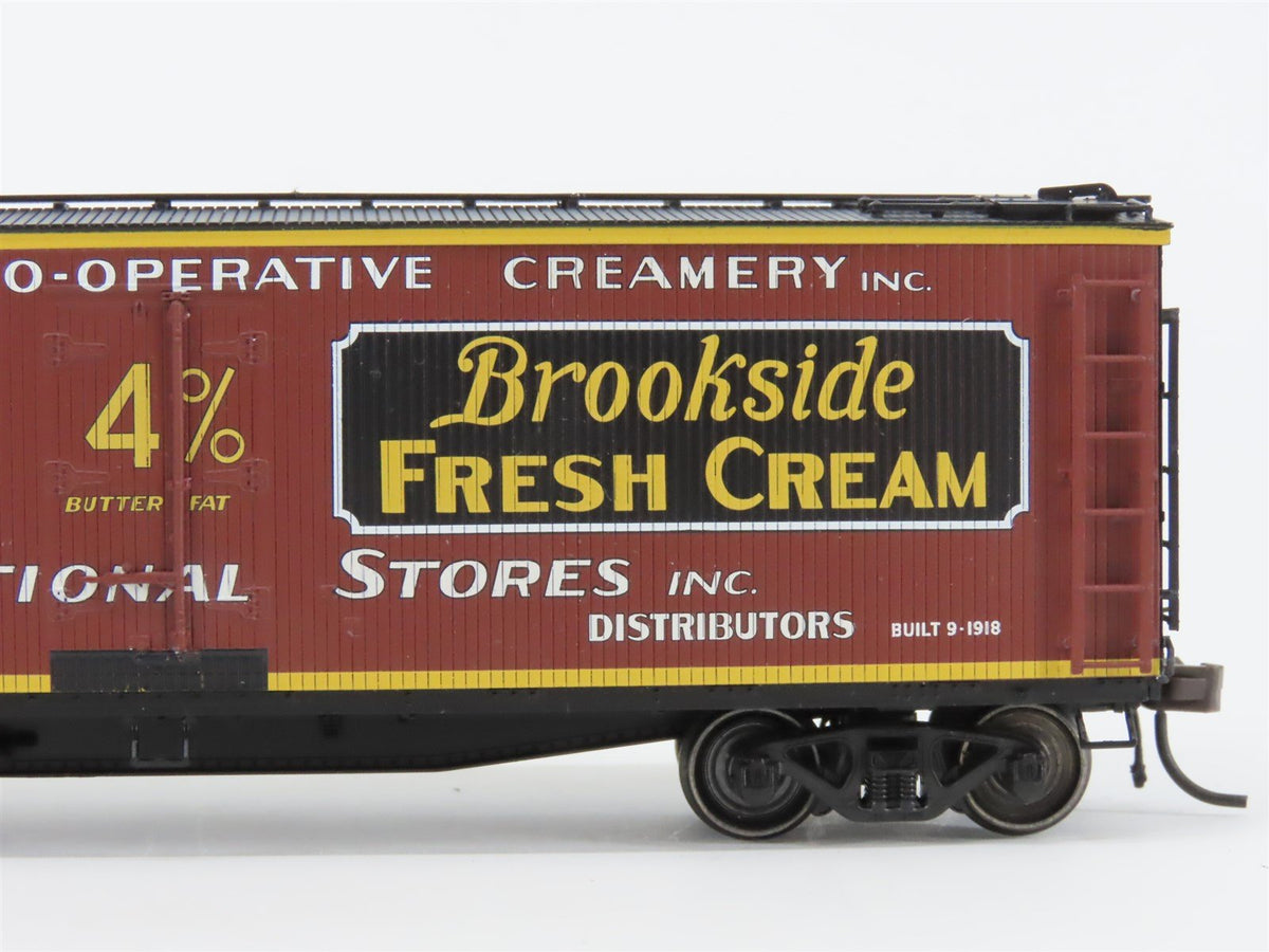 HO Scale Atlas Master Line 20002008 MTC Brookside Creamery 40&#39; Wood Reefer #1835