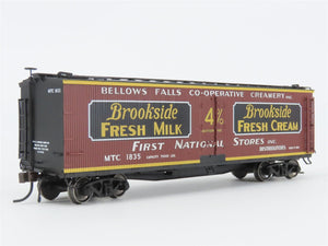 HO Scale Atlas Master Line 20002008 MTC Brookside Creamery 40' Wood Reefer #1835