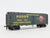 HO Scale Mantua 733-243 GARE Hood's Grade A Milk 41' Steel Reefer #6051
