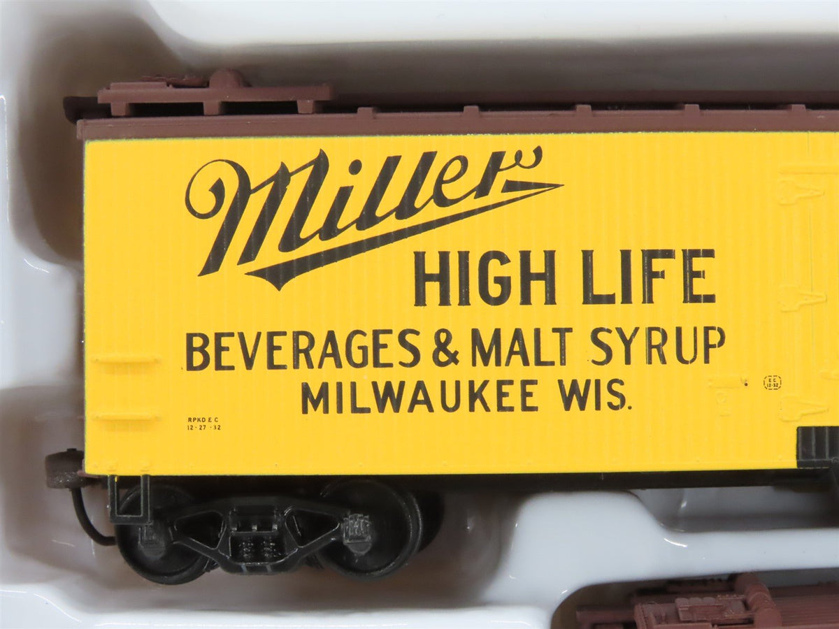 HO Scale Walthers 932-959 URTC Miller Brewing Company Ice Reefers 6-Pack