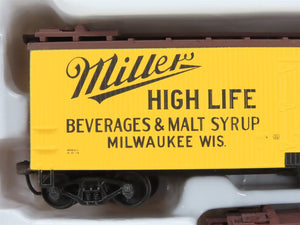 HO Scale Walthers 932-959 URTC Miller Brewing Company Ice Reefers 6-Pack