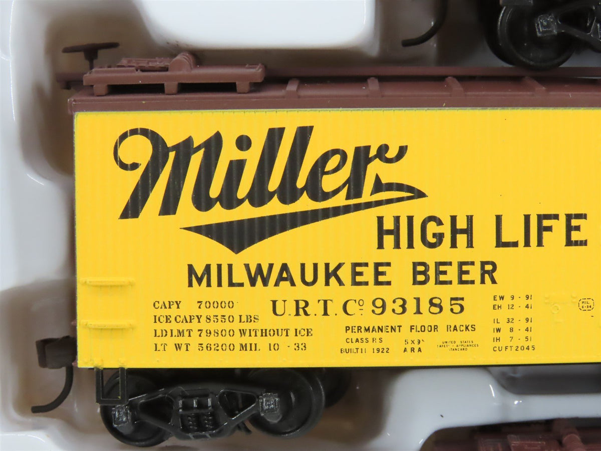 HO Scale Walthers 932-959 URTC Miller Brewing Company Ice Reefers 6-Pack