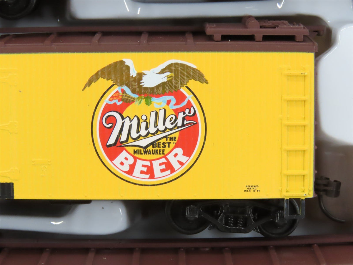 HO Scale Walthers 932-959 URTC Miller Brewing Company Ice Reefers 6-Pack