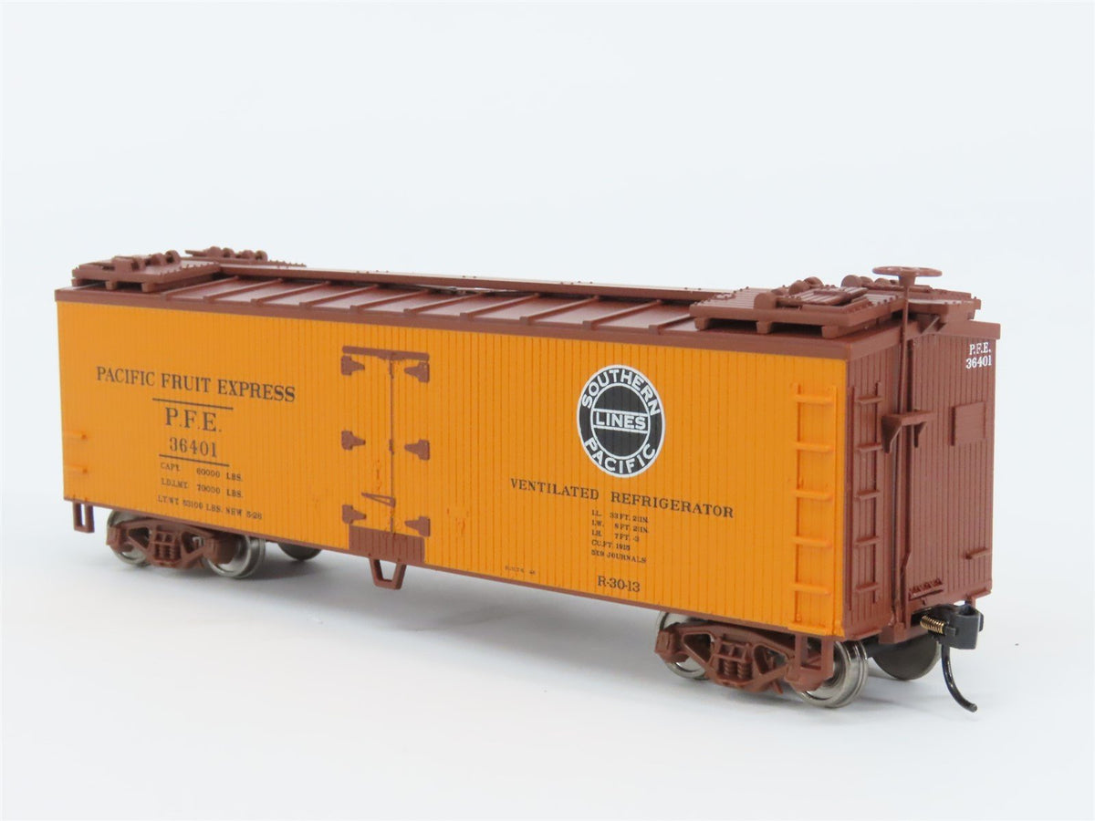 HO Walthers Mainline 910-3654 SP UP PFE Pacific Fruit Express 40&#39; Reefer #36401