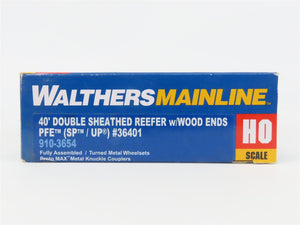HO Walthers Mainline 910-3654 SP UP PFE Pacific Fruit Express 40' Reefer #36401