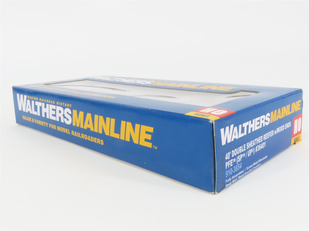 HO Walthers Mainline 910-3654 SP UP PFE Pacific Fruit Express 40&#39; Reefer #36401
