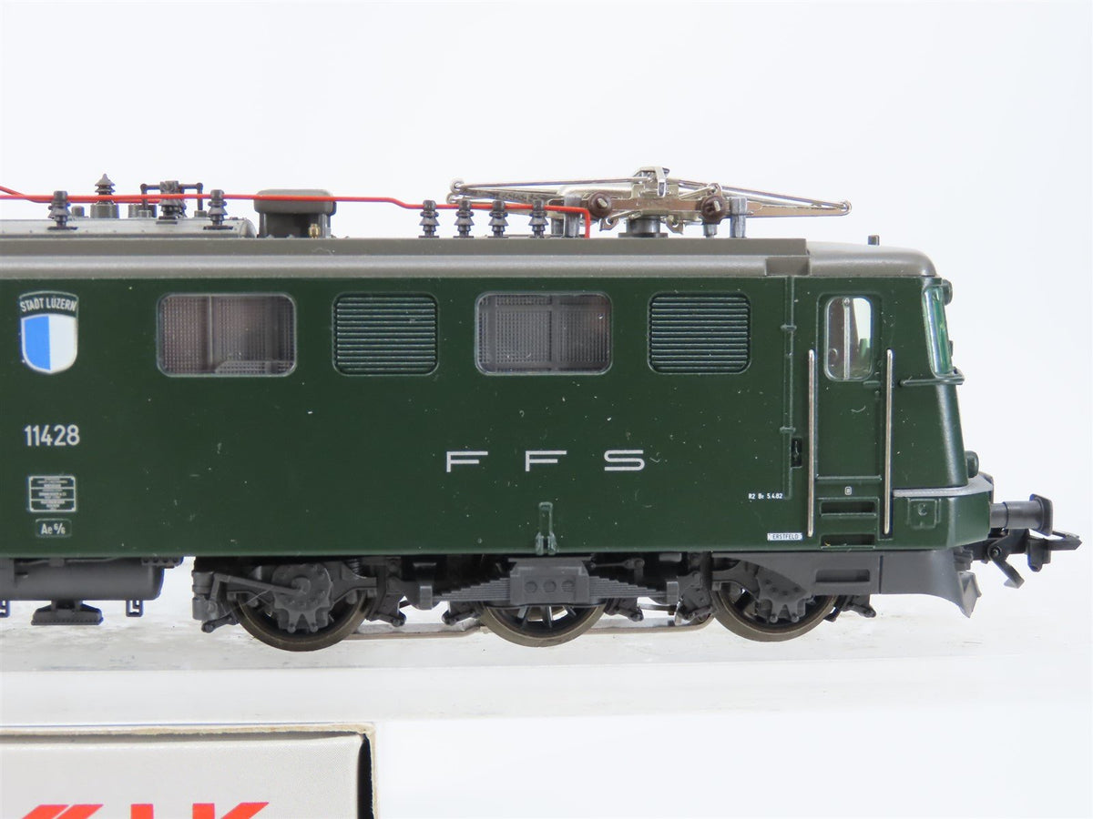 HO Scale AC 3-Rail Marklin Digital 37366 SBB Swiss Ae6/6 Electric #11428