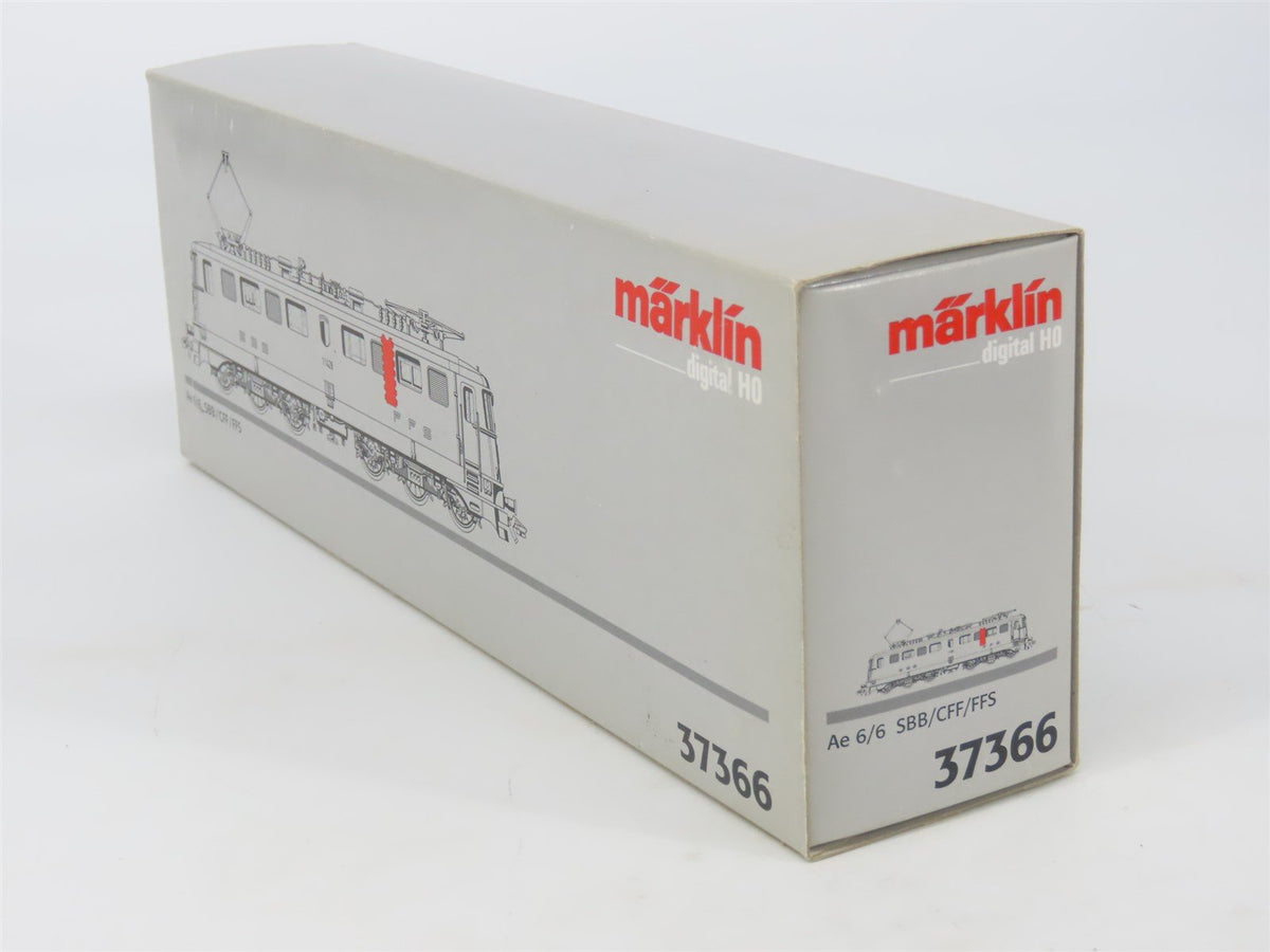 HO Scale AC 3-Rail Marklin Digital 37366 SBB Swiss Ae6/6 Electric #11428