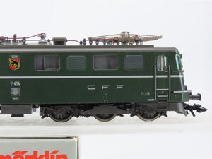 HO Scale AC 3-Rail Marklin Digital 3638 SBB Swiss / Bern Ae6/6 Electric #11414