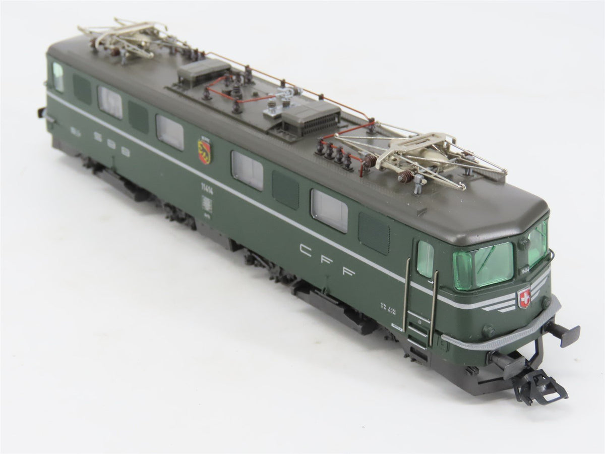 HO Scale AC 3-Rail Marklin Digital 3638 SBB Swiss / Bern Ae6/6 Electric #11414