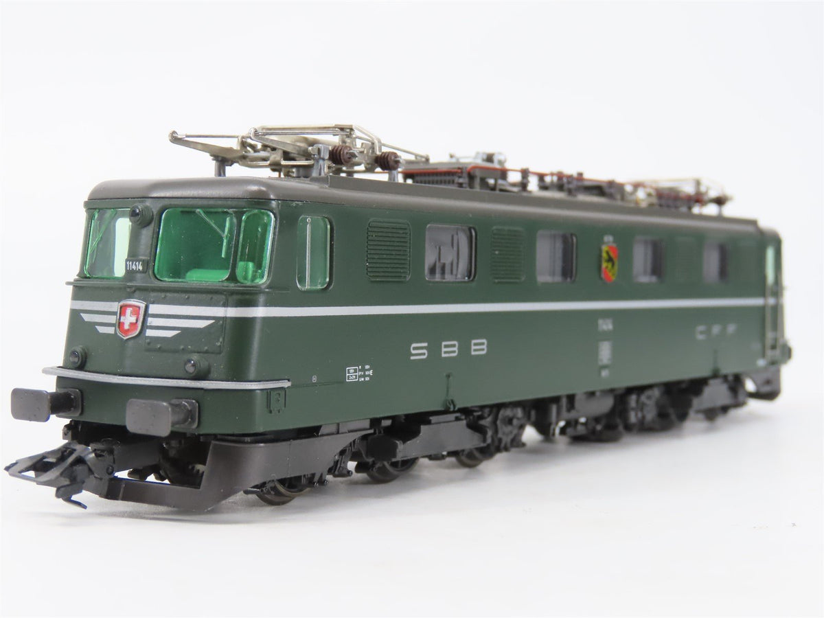 HO Scale AC 3-Rail Marklin Digital 3638 SBB Swiss / Bern Ae6/6 Electric #11414