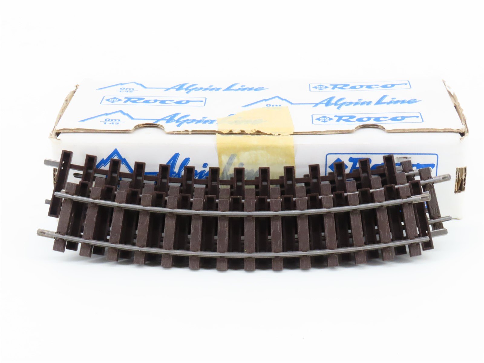 Om Scale Roco Alpine Line 22.5 Degree Curved Track - 15 Piece Set