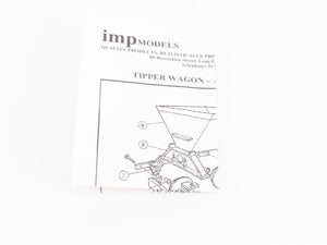 O Gauge 3-Rail Imp Models White Metal Kit Freelance Tipper Wagon - Custom