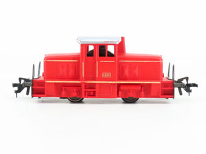 HO Scale Fleischmann Unlettered Red 4-Axle Diesel Switcher #1306