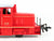 HO Scale Fleischmann Unlettered Red 4-Axle Diesel Switcher #1306