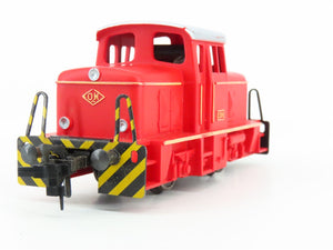 HO Scale Fleischmann Unlettered Red 4-Axle Diesel Switcher #1306