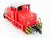 HO Scale Fleischmann Unlettered Red 4-Axle Diesel Switcher #1306