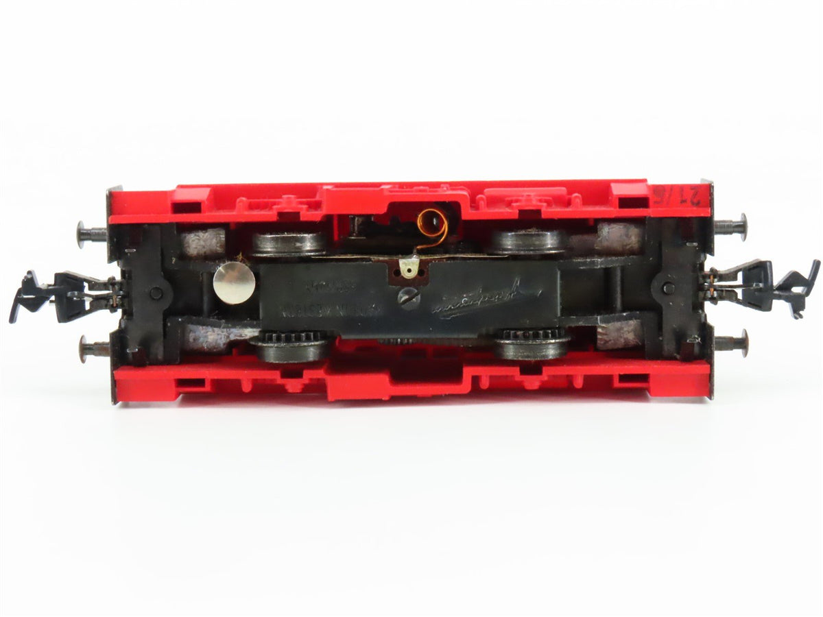 HO Scale Fleischmann Unlettered Red 4-Axle Diesel Switcher #1306