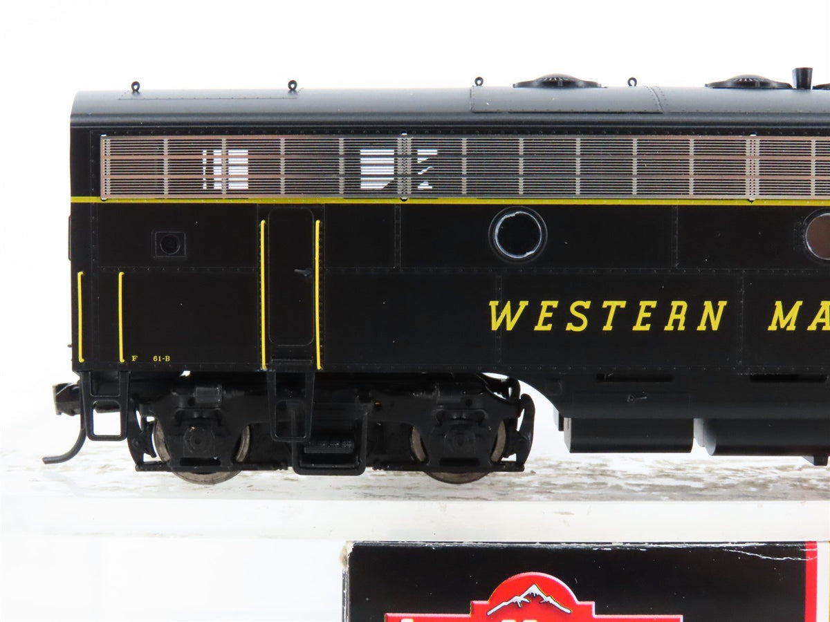 HO Scale Intermountain 49576-07 WM Western Maryland F7B Diesel Locomotive #61B