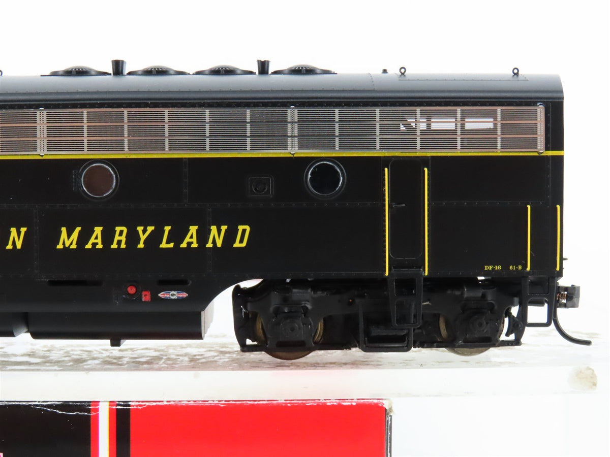 HO Scale Intermountain 49576-07 WM Western Maryland F7B Diesel Locomotive #61B