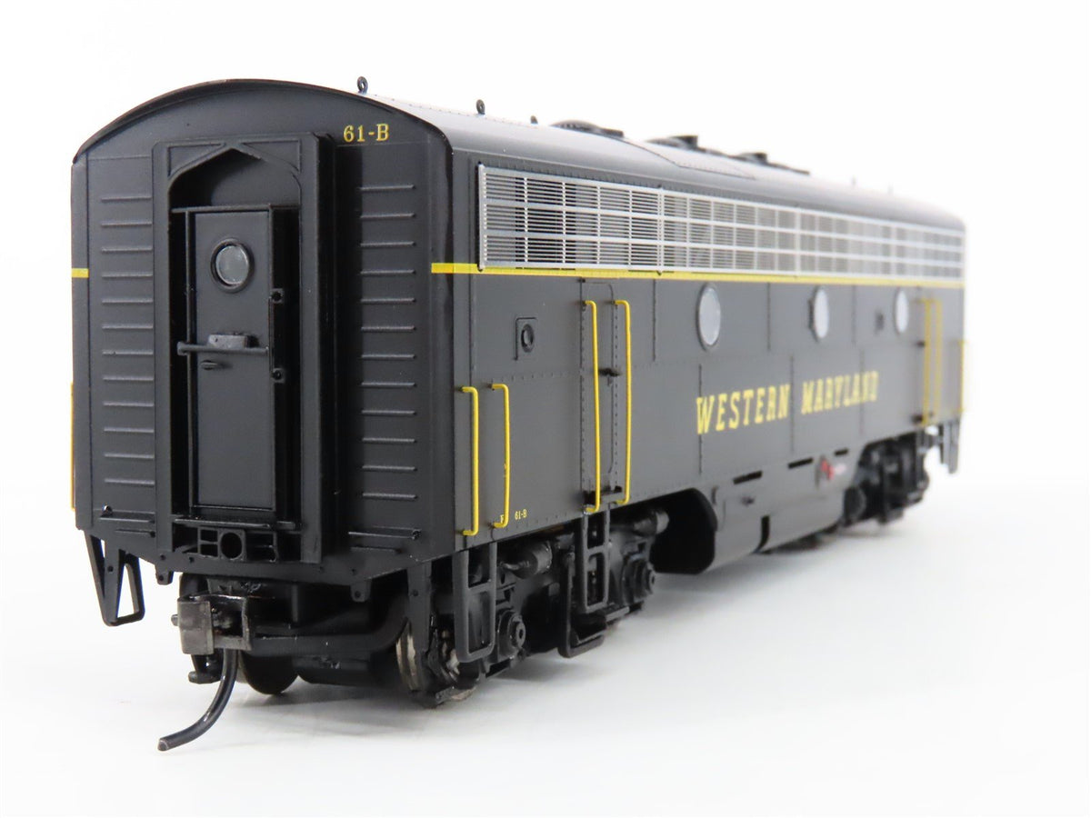 HO Scale Intermountain 49576-07 WM Western Maryland F7B Diesel Locomotive #61B