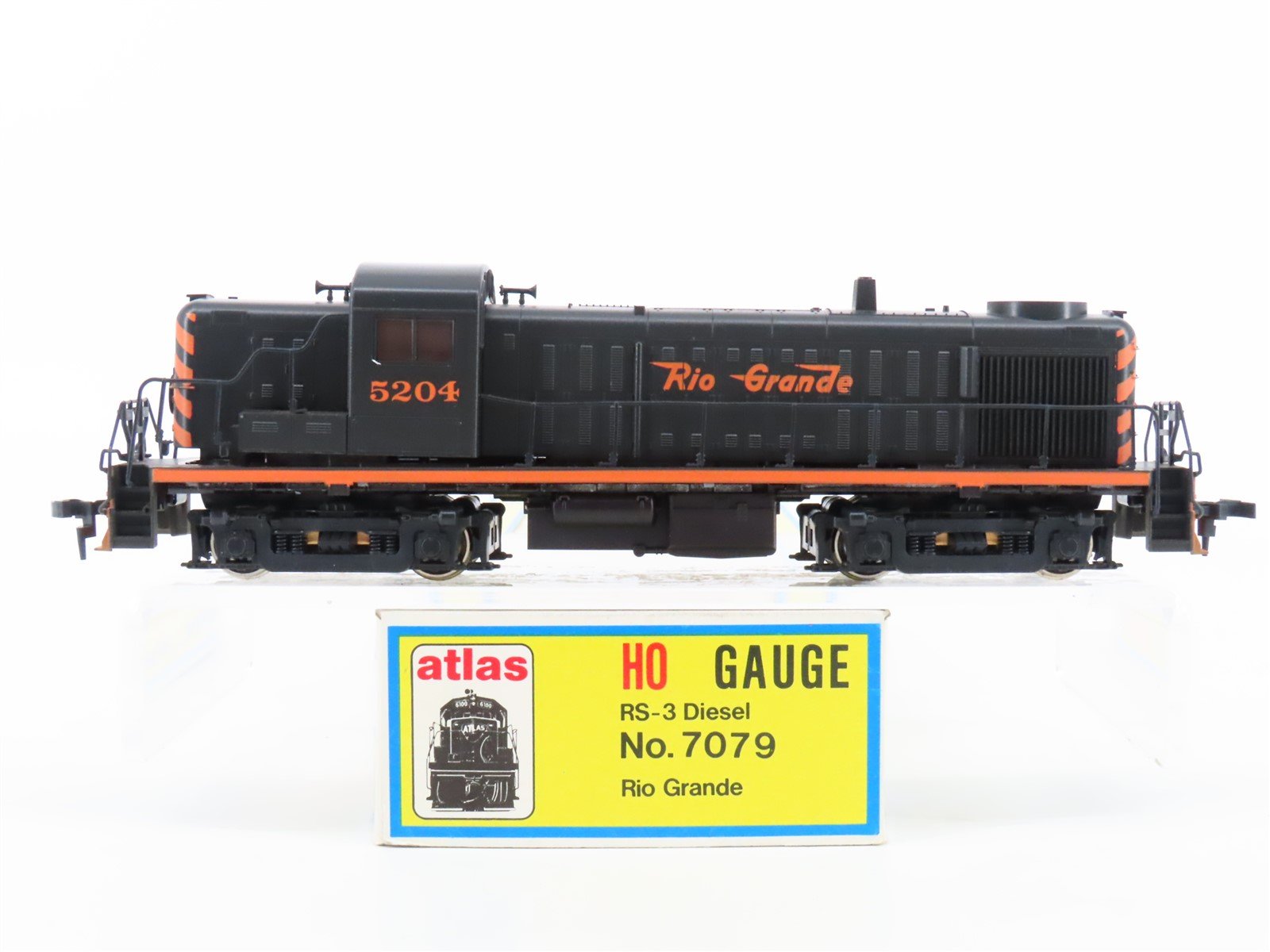 HO Scale Atlas/Kato 7079 DRGW Rio Grande RS3 Diesel Locomotive #5204