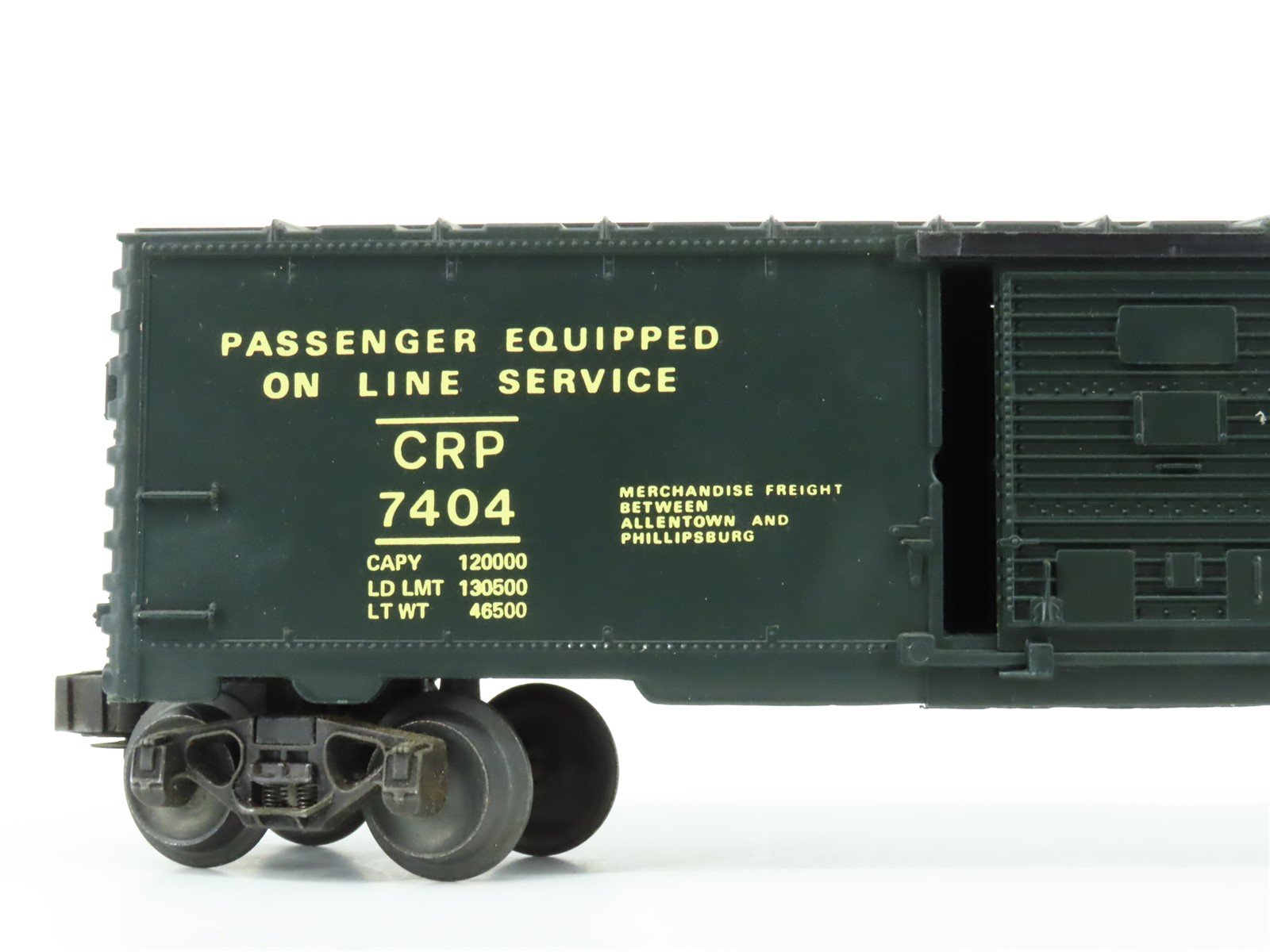 O Gauge 3-Rail Lionel 6-7404 CRP Jersey Central Lines Single Door Box Car #7404