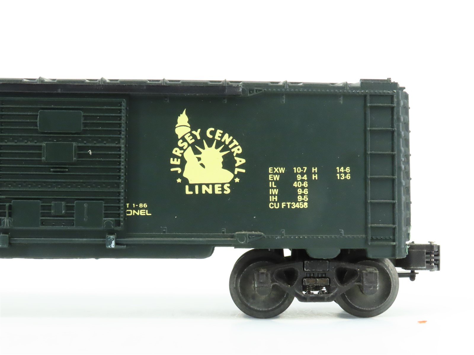O Gauge 3-Rail Lionel 6-7404 CRP Jersey Central Lines Single Door Box Car #7404