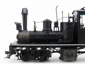 On30 Scale Bachmann Unlettered 2-Truck Shay Steam Locomotive w/ DCC & Sound