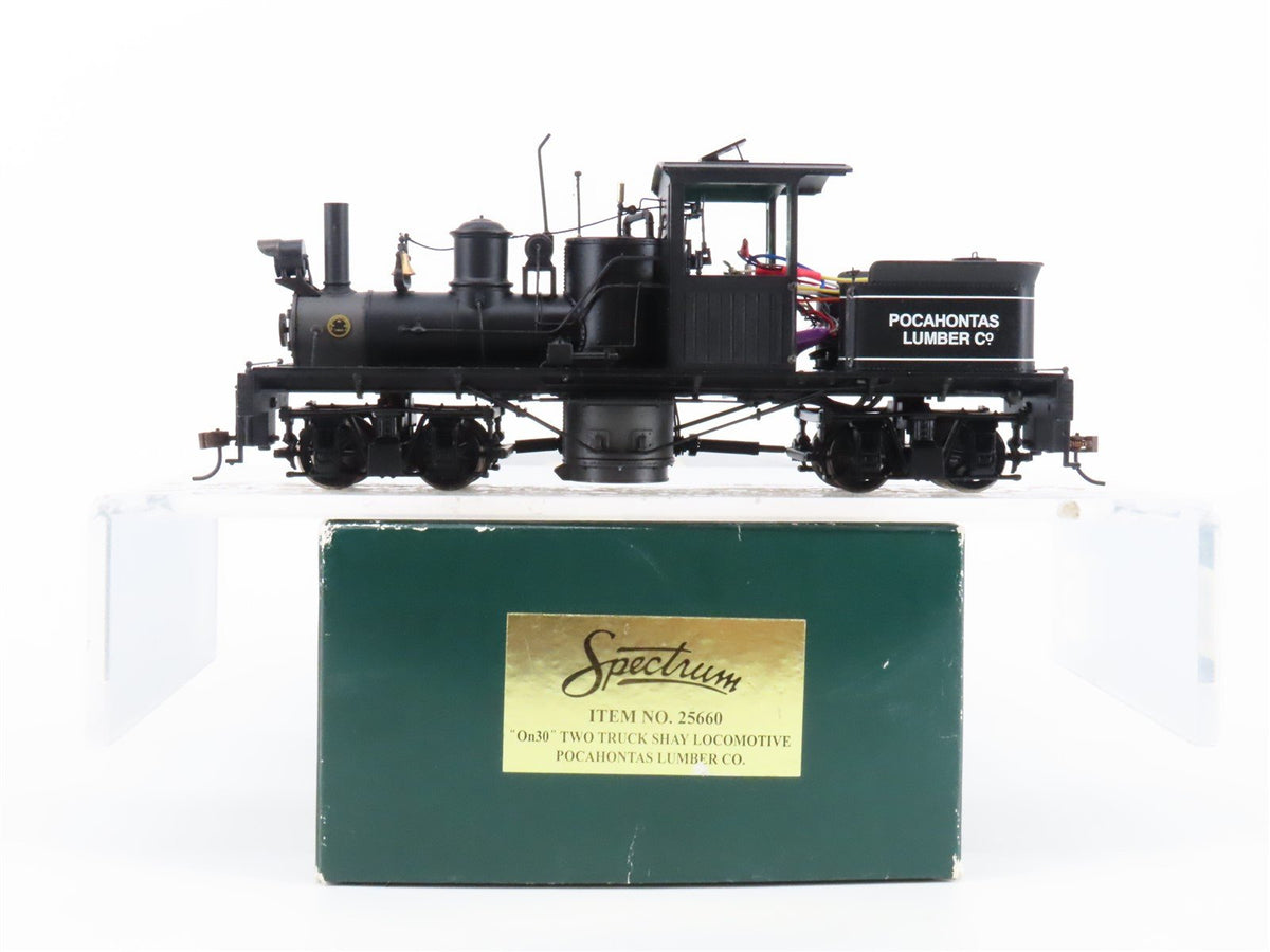 On30 Bachmann 25660 Pocahontas Lumber 2-Truck Shay Steam #3 w/ Sound - DCC ONLY