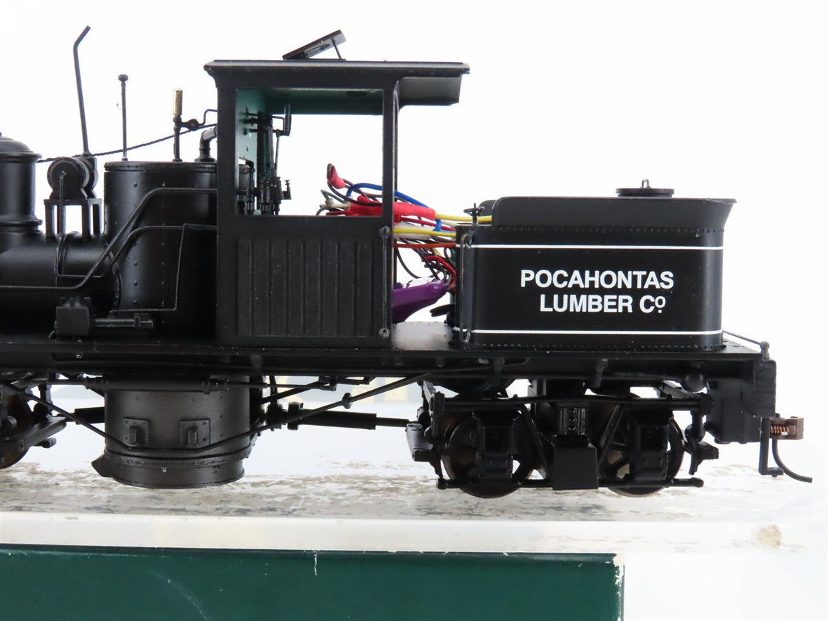 On30 Bachmann 25660 Pocahontas Lumber 2-Truck Shay Steam #3 w/ Sound - DCC ONLY