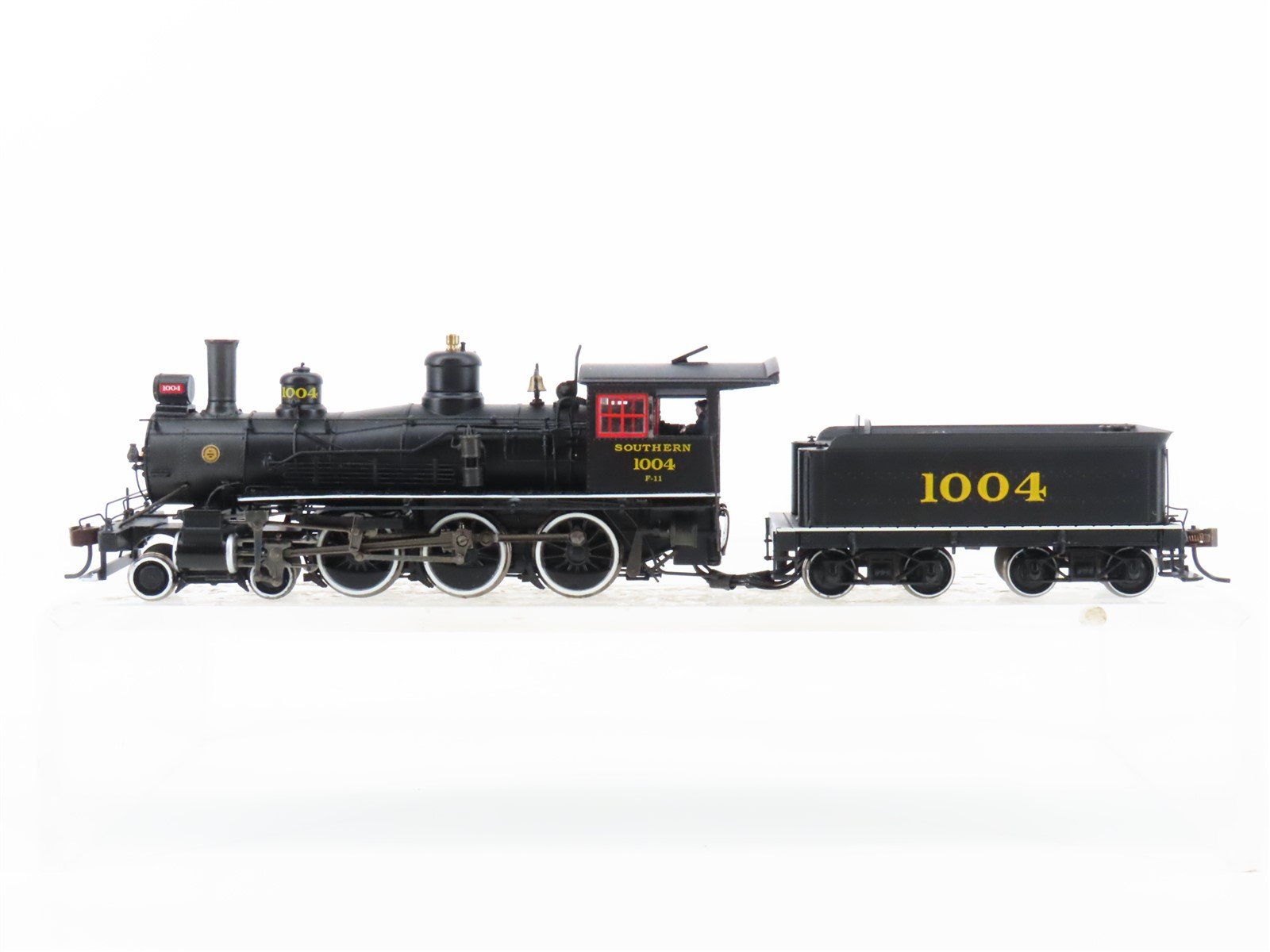 HO Scale Bachmann Southern 4-6-0 Steam Locomotive #1004 w/ DCC & Sound