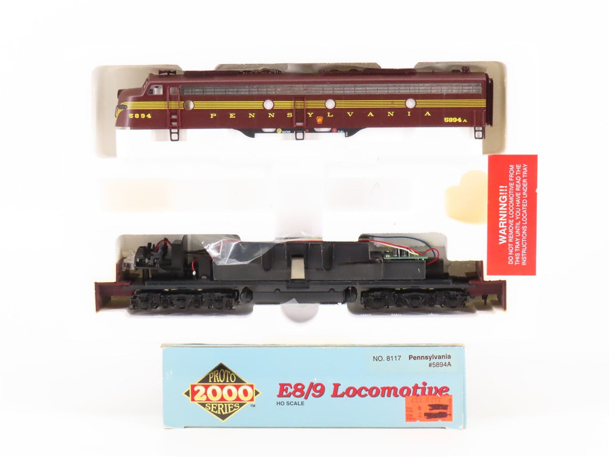 HO Scale Proto 2000 8117 PRR Pennsylvania E8/9A Diesel Locomotive #5894