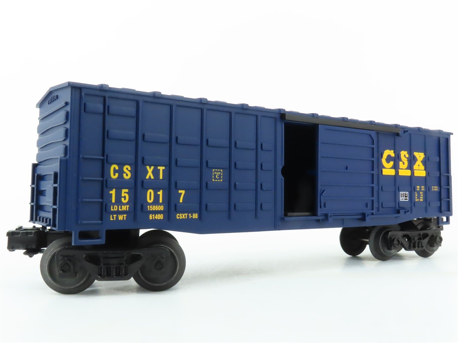 O Gauge 3-Rail Lionel 6-15017 CSXT Waffle Sided Box Car #15017