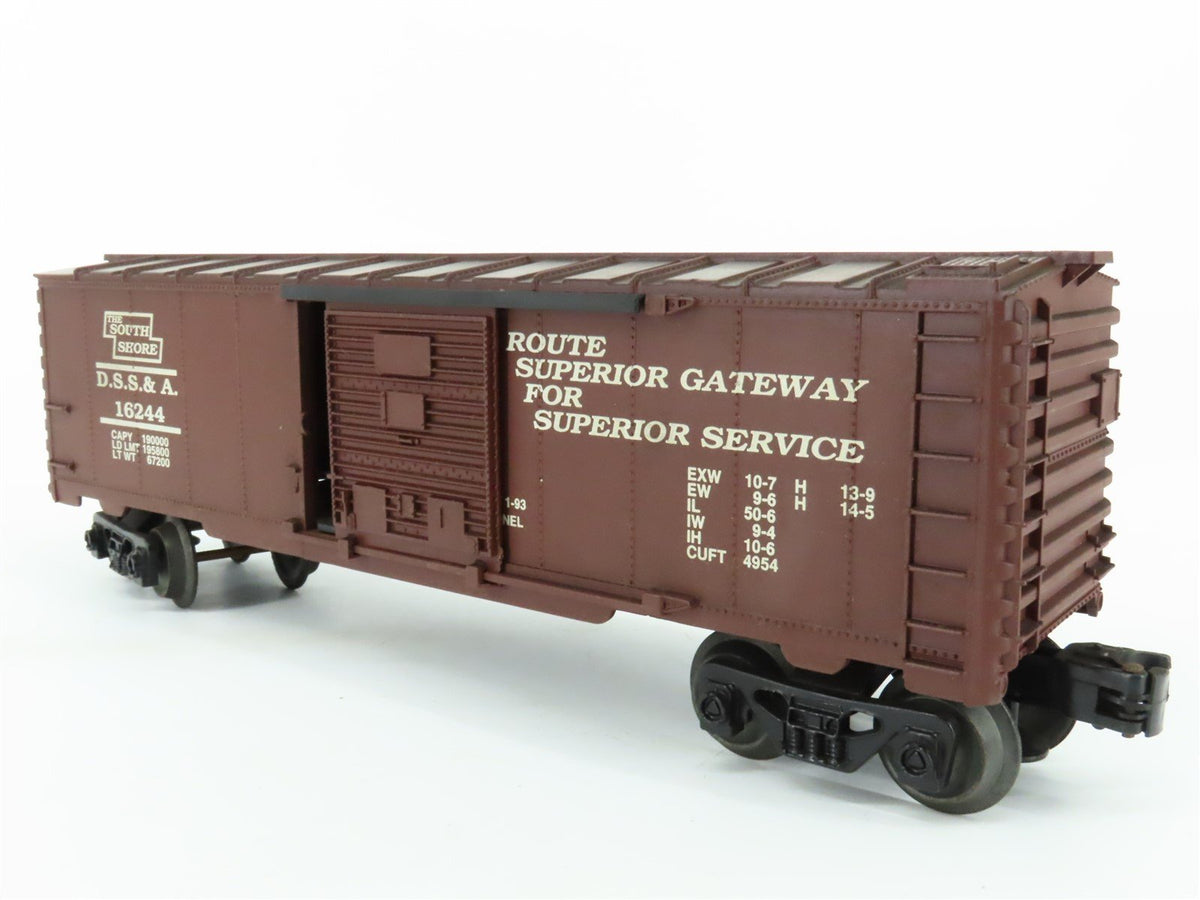 O Gauge 3-Rail Lionel 6-16244 DSS&amp;A Duluth South Shore &amp; Atlantic Box Car #16244