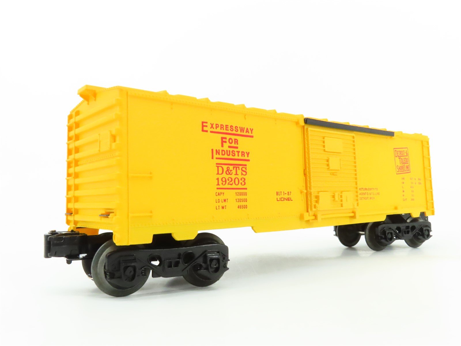 O Gauge 3-Rail Lionel 6-19203 D&TS Detroit & Toledo Shoreline Box Car #19203
