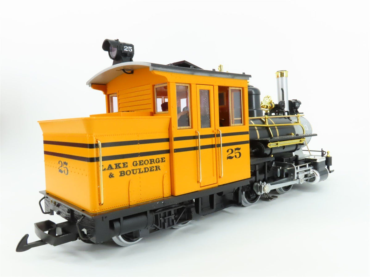G Scale LGB 20252 Lake George &amp; Boulder 0-4-4-0T Steam Tank #25 w/ Sound