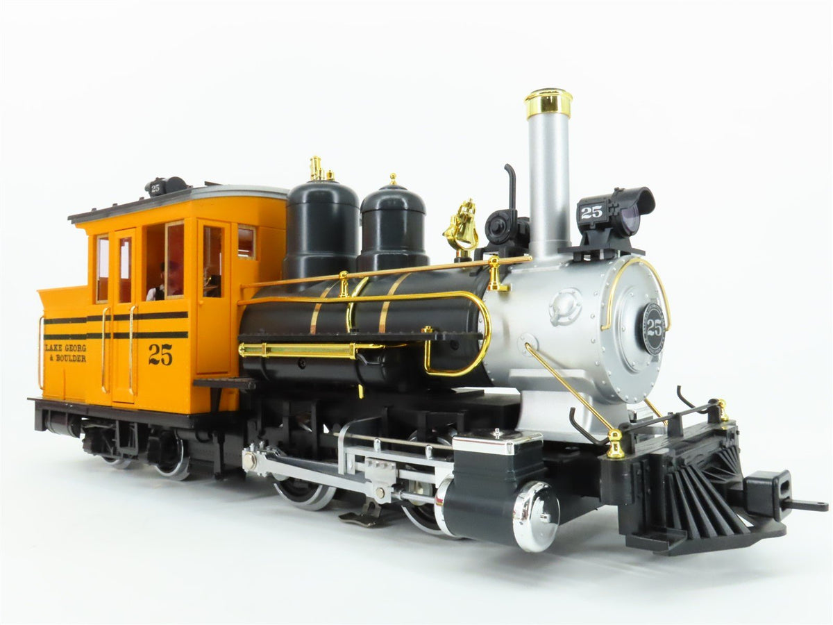 G Scale LGB 20252 Lake George &amp; Boulder 0-4-4-0T Steam Tank #25 w/ Sound