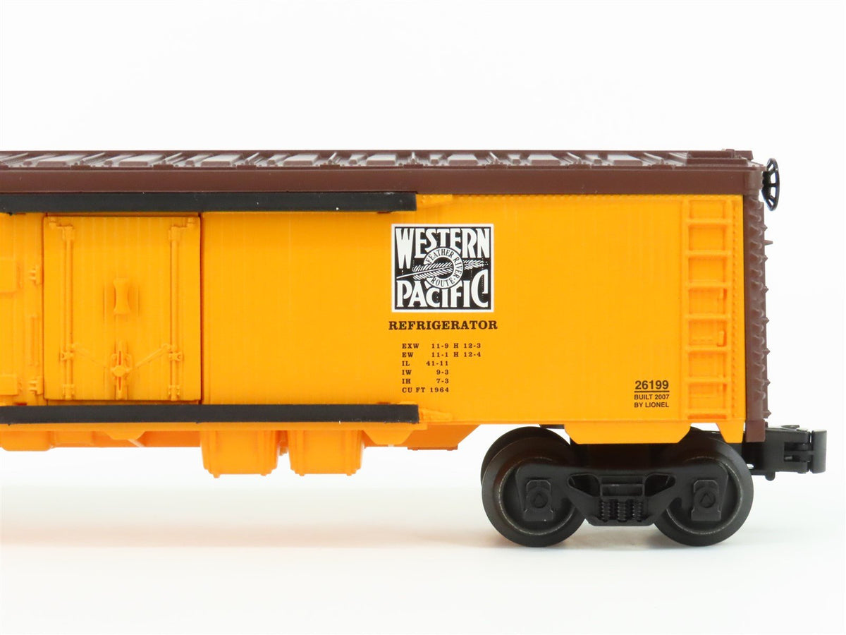 O Gauge 3-Rail Lionel 6-26199 PFE WP Western Pacific Feather Reefer #55327
