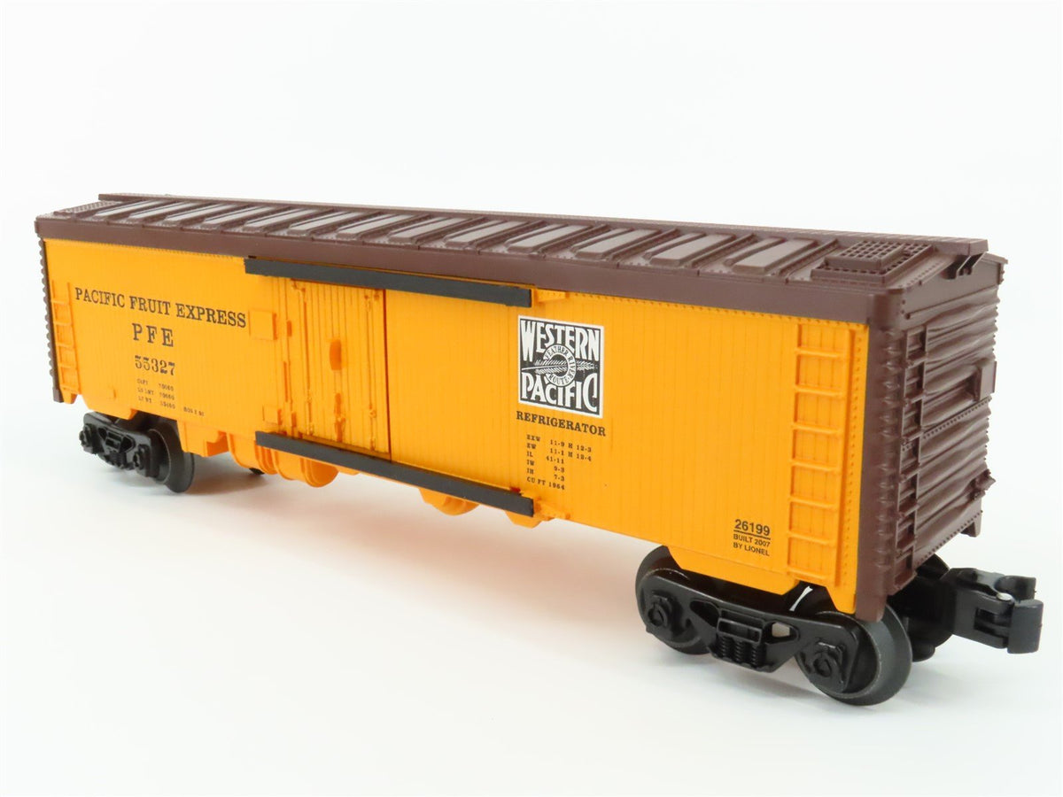 O Gauge 3-Rail Lionel 6-26199 PFE WP Western Pacific Feather Reefer #55327