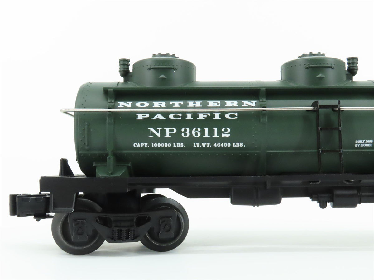 O Gauge 3-Rail Lionel 6-36112 NP Northern Pacific Railway 3-Dome Tank Car #36112