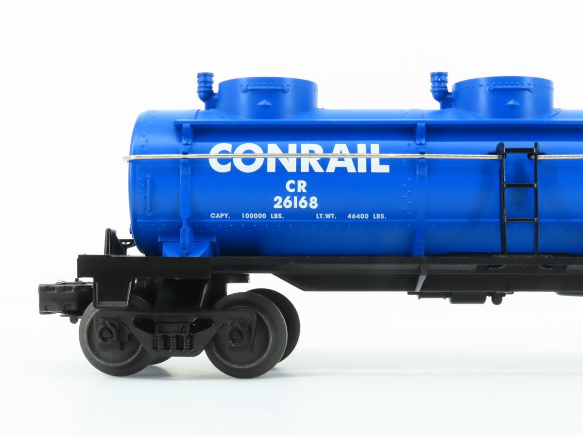 O Gauge 3-Rail Lionel 6-26168 CR Conrail Railroad 3-Dome Tank Car #26168