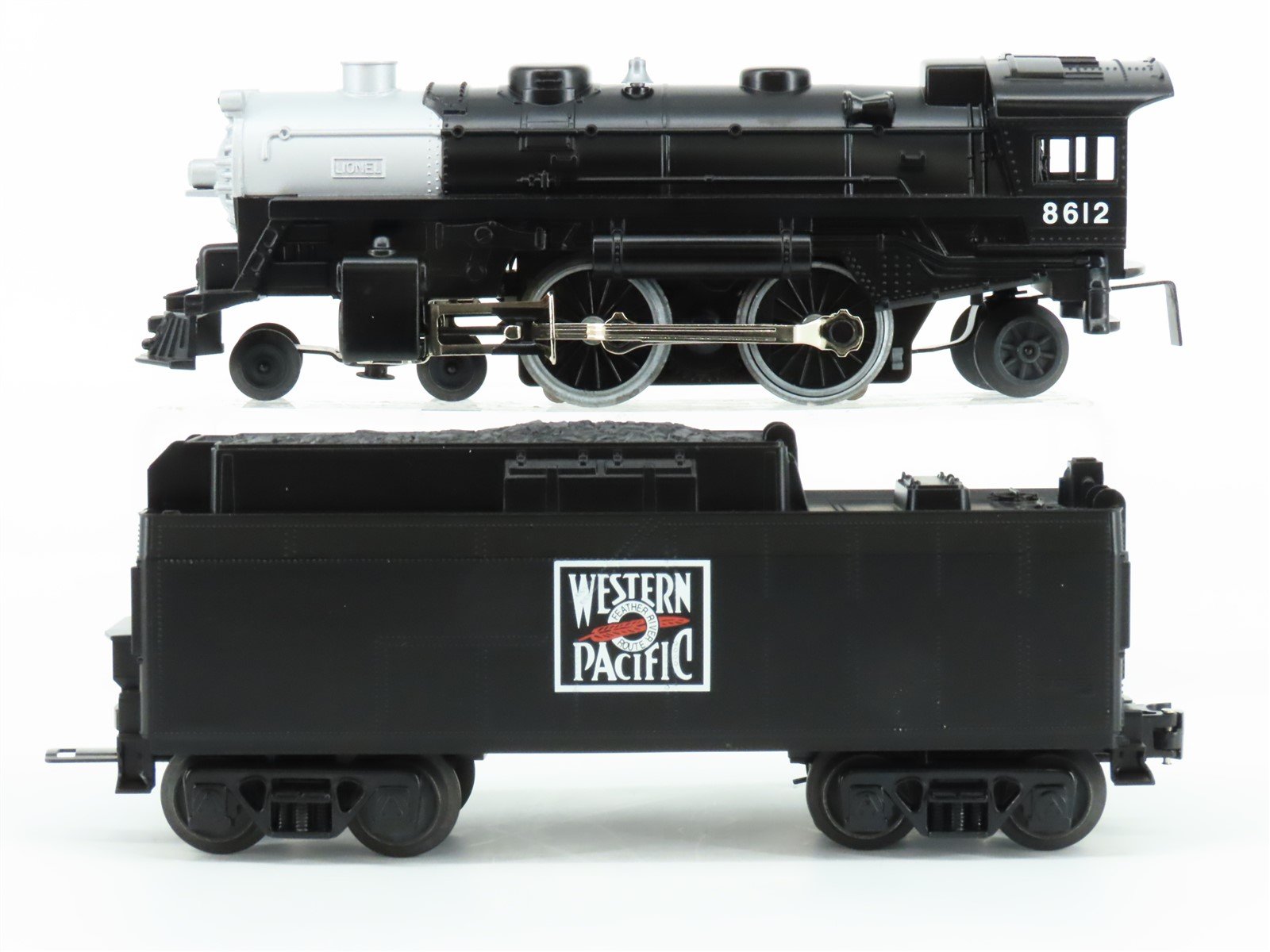 O Gauge 3-Rail Lionel 6-28612 WP Western Pacific 4-4-2 Steam Locomotive #8612