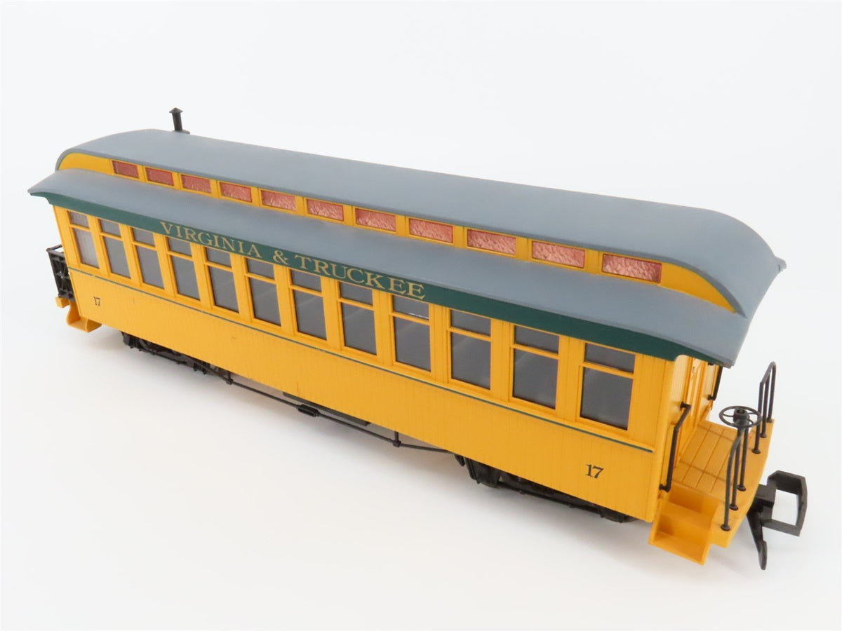 G Scale Bachmann V&amp;T Virginia &amp; Truckee Railroad Coach Passenger #17