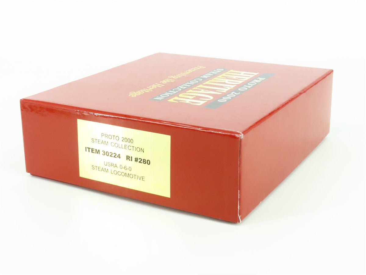 HO Proto 2000 Heritage 30224 RI Rock Island USRA 0-6-0 Steam #280 - DCC Ready