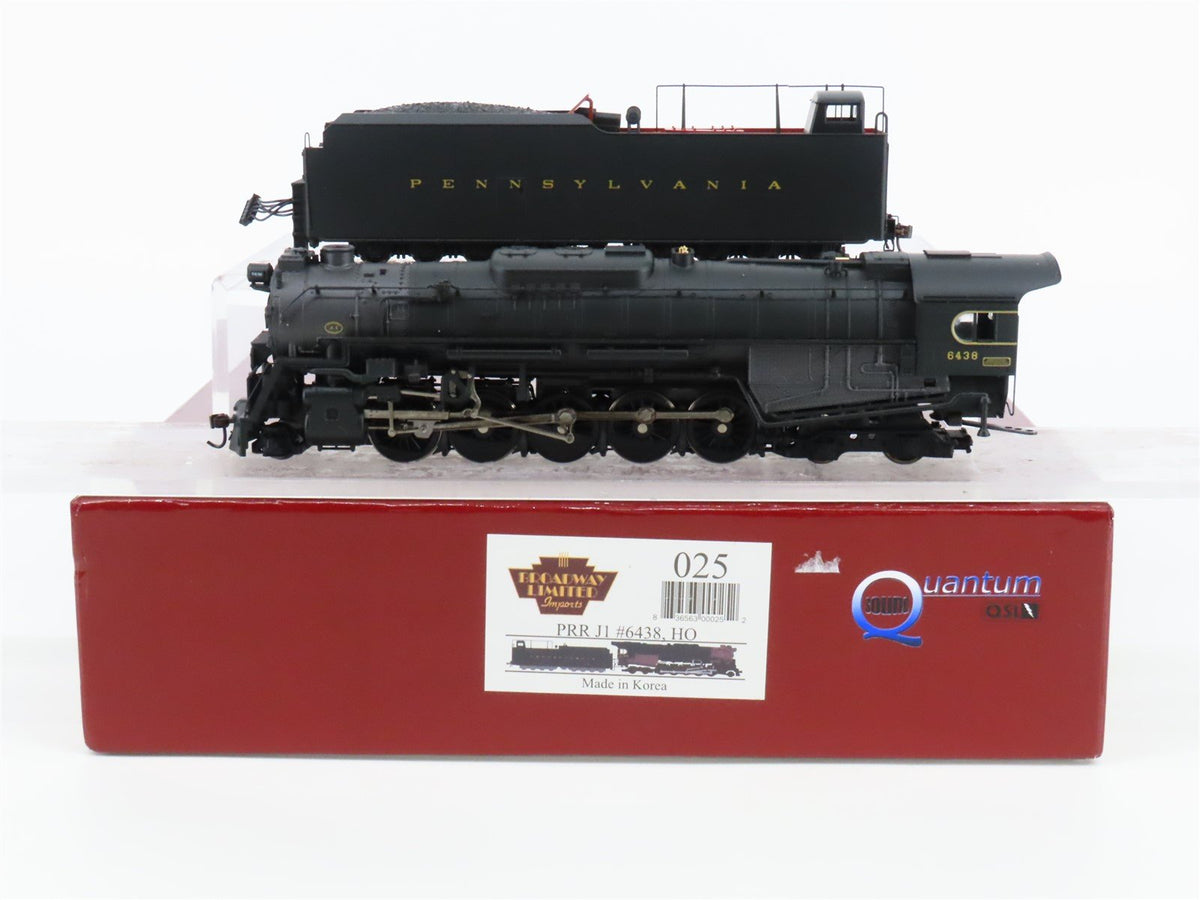HO Broadway Limited BLI 025 PRR Pennsylvania 2-10-4 J1 Steam #6438 w/DCC &amp; Sound
