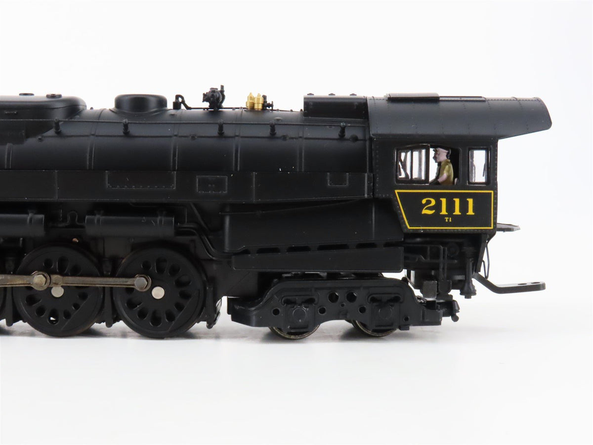 HO Precision Craft PCM 593 RDG Reading 4-8-4 T1 Steam #2111 - DCC Ready