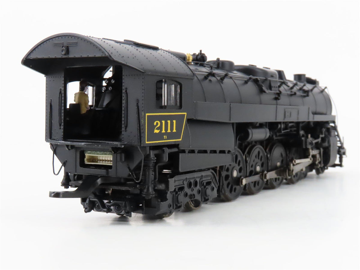HO Precision Craft PCM 593 RDG Reading 4-8-4 T1 Steam #2111 - DCC Ready